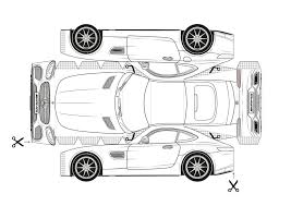 Dessins Automobiles A Imprimer Faites Le Plein De Modeles A Colorier Photo 17 L Argus Automobile Maquette Voiture Voiture Mercedes