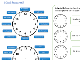You need at least java runtime version 1.4 to work. Que Hora Es Spanish Ks3 Worksheet Telling The Time Reading And Writing Ppt Available Teaching Resources