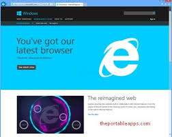 Portable Internet Explorer 11 Download 32 64 Bit The Portable Apps Portable Browser Internet