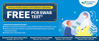 Mayapada Hospital Gratis Pcr Swab Khusus Pasien Rawat Inap