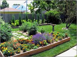 Splendid Rectangular Flower Bed Ideas Small Flower Garden Ideas S Showing Post Media Then Rectang Backyard Garden Beds Small Backyard Gardens Diy Raised Garden