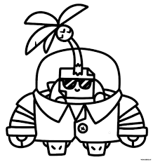 Change the appearance of your brawler by choosing from the many skins available: Brawl Stars Coloring Pages Print 350 New Images