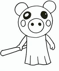 Coloring Pages Roblox Piggy Adopt Me And Others Print For Free Peppa Pig Coloring Pages Coloring Pages Roblox