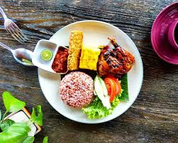 Nasi Merah Ayam Bakar Madu Nasi Merah Resep Nasi