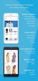 Mstore Pro Complete React Native Template For E Commerce React Native Ecommerce Templates