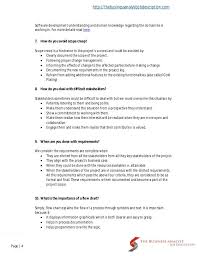 Business Analyst Interview Questions And Answers Business Analyst Interview Questions This Or That Questions