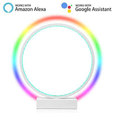 Smart Lamp Lanmu Smart Table Lamp Compatible With Alexa Smart Led Lights Works With Google Assistant Google Home Wifi Table Light Words Smart Table Led Lights