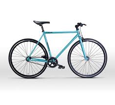 Funked Up Urban Light Blue Single Speed Fixie Mens Bike Funked Up Man Bike Bicycle Bike