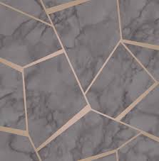 Fine Decor Wallpaper Fractal Marble Grey Rose Gold Fd42266 Rose Gold Wallpaper Metallic Wallpaper Gold Wallpaper Background
