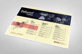 Free Restaurant Menu Template Free Design Resources Restaurant Menu Template Templates Free Design Psd Template Free