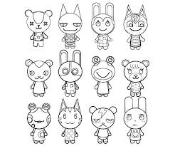 Animal Crossing Colouring Page Animal Crossing Characters Animal Crossing Animal Crossing Game