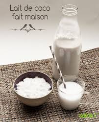 Lait De Coco La Recette Maison Faire Son Lait De Coco Soi Meme Recette Lait De Coco Recette Lait Recette Lait De Coco