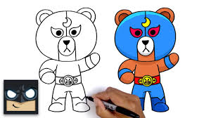 Una colección exclusiva de juegos para colorear brawl stars. Como Dibujar El Brown Brawl Stars Dibujos Animados En Linea