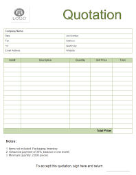 Quote Form Free Quote Form Templates Quote Template Estimate Template Blank Quotes