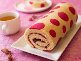 Decouvrez Notre Recette Facile Et Rapide De Gateau Roule Avec Motif Pois Sur Cuisine Actuelle Retrouvez Les E Gateau Roule Gateau Roule Facile Recette Gateau