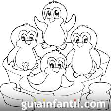 Dibujo Pinguino Para Colorear