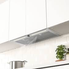Underverk Hotte Aspirante Integree Acier Inoxydable 80 Cm Ikea Hotte Aspirante Hotte Cheminee Armoire De Cuisine