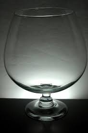 Large Brandy Glass Vase 11 5 In Brandy Glass Glass Vase Glass