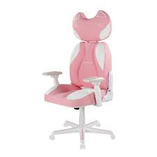 Pink Kitty Chair Conventional Pu Leather Gaming Chair Ja001 Special Editions Gaming Chair Gamer Room Bedroom Decor Inspiration