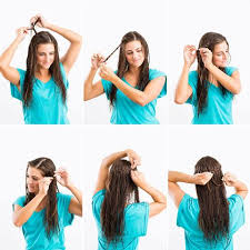 This can get a little messy, so one useful option is to style your hair in the shower. 7 Gorgeous Ways To Style Wet Hair