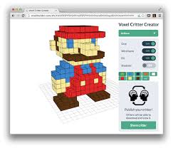 Voxel Builder Is An Open Source Tool That Lets Anyone Design And Edit 3d Voxel Cube Models Easily Right In Their Web Browse Pixel Maker Building Games 3d Pixel