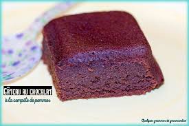 Gateau Au Chocolat A La Compote De Pommes Recette Gateau Chocolat Compote De Pomme Chocolat