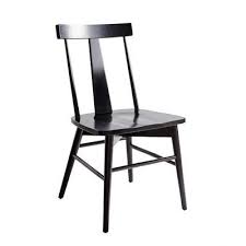 Sometimes The Best Idea Is To Keep It Simple That S Why Our Dining Chair Boasts A Fuss Free Design Wi Black Dining Chairs Dining Chairs Black Patio Furniture
