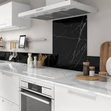 Credence De Cuisine Et Fond De Hotte Inox Verre Au Meilleur Prix Leroy Merlin Credence Cuisine Fond De Hotte Verre Credence Cuisine Blanche