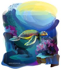 Turtle By Ramonova On Deviantart Sea Turtle Artwork Turtle Art Art