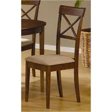 Walnut X Back Dining Chairs Set Of 2 Overstock Com Shopping The Best Deals On Dining Chairs Cross Back Dining Chairs Dining Chairs Dining Furniture Sets