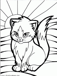 Cat Color Pages Printable Cat Kitten Printable Coloring Pages The Coloring Barn Printable Kittens Coloring Cat Coloring Book Cat Coloring Page