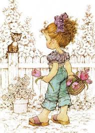 Transfert Sur Le Theme Sarah Kay Le Blog Des Dames En 2020 Sarah Kay Theme Image Cadeau