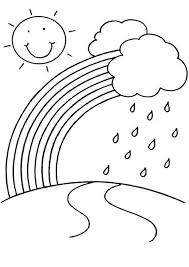Free Printable Rainbow Coloring Kindergarten Coloring Pages Spring Coloring Pages Free Coloring Pages
