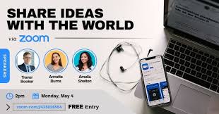 Zoom Meeting Invitation Facebook Shared Image Webinar Invitation Event Invitation Design Neon Party Invitations