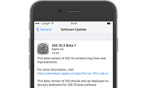 Download Ios 10 3 3 Beta 6 For Free Ipsw Direct Download Links Over The Air Profile Ipodhacks142