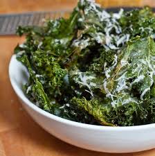 Crispy Kale Chips With Lemon And Parmesan Once Upon A Chef Recipe Kale Chips Healthy Snacks Savoury Food