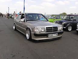 Mercedes 190e Cosworth Lowered On Bbs 8 5x17 10x17 Mercedes Benz 190e Mercedes Mercedes Benz 190
