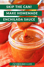 Skip The Can Enchilada Sauce At Home Is Better Pipandebby Com Recipe Enchilada Sauce Homemade Enchilada Sauce Recipes With Enchilada Sauce