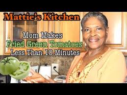 Mattie S Kitchen Fried Green Tomatoes In 10 Minutes Youtube In 2020 Fried Green Tomatoes Green Tomatoes Fries