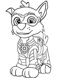 Nice Coloring Page Mighty Pups Rocky On Kids N Fun Paw Patrol Coloring Pages Paw Patrol Coloring Unicorn Coloring Pages