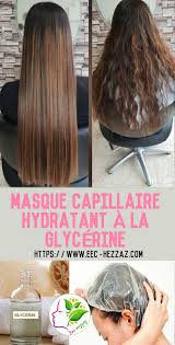 Masque Capillaire Hydratant A La Glycerine Masque Capillaire Hydratant Masques Capillaires Soin Cheveux Naturel