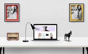 Desk Scene Mockup Generator Mockupworld Mockup Generator Graphic Design Resources Free Graphic Design