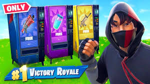 If you want an advantage on fortnite island, here's a map courtesy of fortnite intel: Vending Machine Only Challenge In Fortnite Youtube