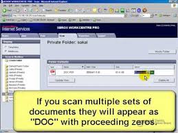 Scanning Documents To Your Computer Using The Xerox Photocopier Old Youtube