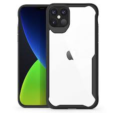 Olixar Novashield Iphone 12 Pro Max Bumper Case Black