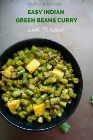 Aloo Beans Indian Green Beans Curry One Of The Quickest Vegetable To Make In The Instant Pot Or Green Beans Recipe Indian Indian Green Beans Green Bean Curry