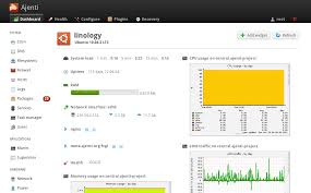 Ajenti Webserver Control Panel Admin Panel Linux Admin