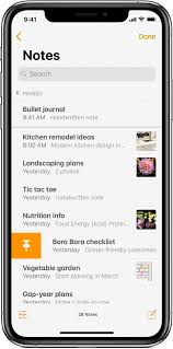 Search And Organize Your Notes In Folders On Iphone Iphone Notes Iphone Iphone Organization