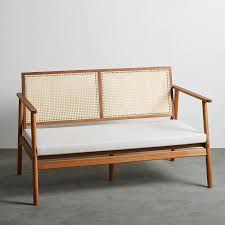 Cohen Woven Detail Bench Chair Target Australia Chair Bench Home Decor Australia Outdoor Couch