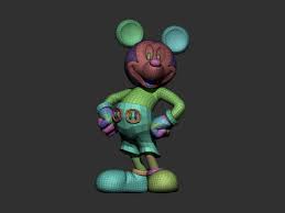 Mickey Mouse 3d Model Mickey Mouse Mickey 3d Model